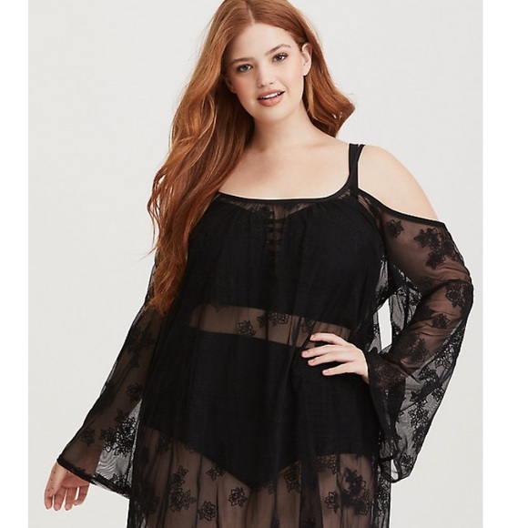torrid Other - Torrid Lace Swim Coverup